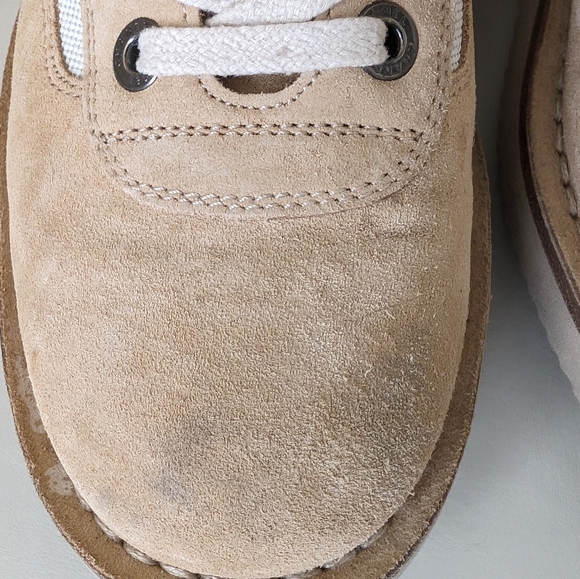 PRE LOVED CHANEL INTERLOCKING CC LOGO COMBAT BOOTS - Picture 10 of 16